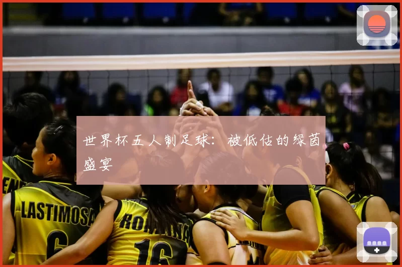 世界杯五人制足球：被低估的绿茵盛宴